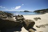 Lizard Island pebble sand beac