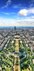 View from Eiffel tower