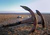 Beach scenes in Suffolk, Engla