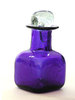 blowed glass bottle