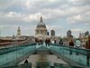 Millennium Bridge and St Paul'