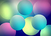 colorful balloons background