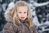 Child in the snow