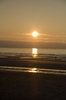 Sunset in De Haan, Belgium