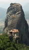 meteora with monastery