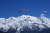 Paragliding over Mont Blanc