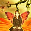 Butterfly girl
