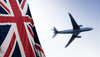 flag and plane