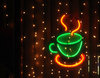 neon coffee