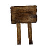 Wooden sign