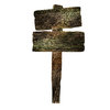 Wooden sign