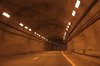 Blurred tunnel