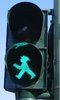 pedestrians go