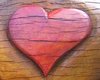 wooden heart