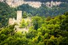 Romantic castle ruins
