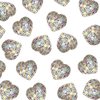 Diamond Hearts Background