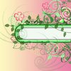 Pink Floral Box Frame