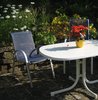 seat in the garden