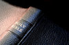 Black Bible spine