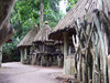 African style village and fenc