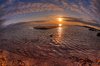 Fisheye beach - HDR