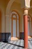Column and archs. Ancient buil
