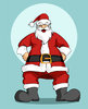 Santa Claus: Christmas greetin