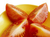 tomatoes on the yellow plate 2