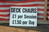 Deckchairs