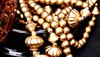 golden baubles and beads