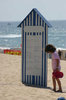 Little girl on the beach