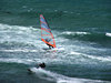 sailing through the surf