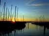 Evening at the shore