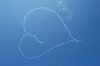 Air show heart loop