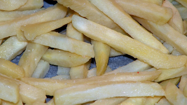 Fries before frying: no description