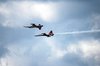 Acrobatic jet airplane, airpla