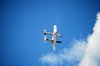 Acrobatic propeller airplanes