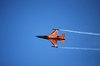 Acrobatic jet airplane
