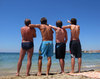 father and sons