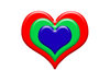 3 hearts