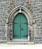 closed doors