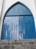 Blue door