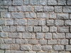 There are bricks on the wall