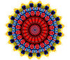 candlewax mandala