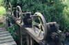 Sluice gate wheels
