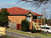 in the suburbs