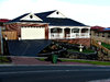 in the suburbs