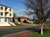 in the suburbs
