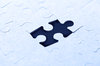 Blue jigsaw