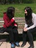 friends talking